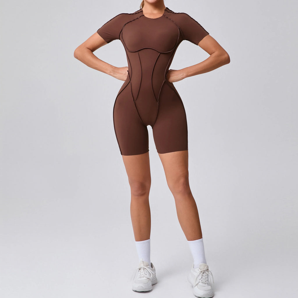 Amanda Short Jumpsuit Gym  Fitness