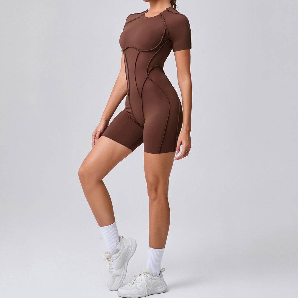 Amanda Short Jumpsuit Gym  Fitness