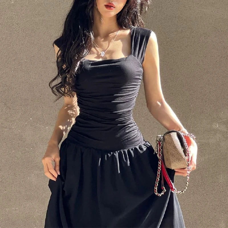 Mery Elegant Long Slip Dress