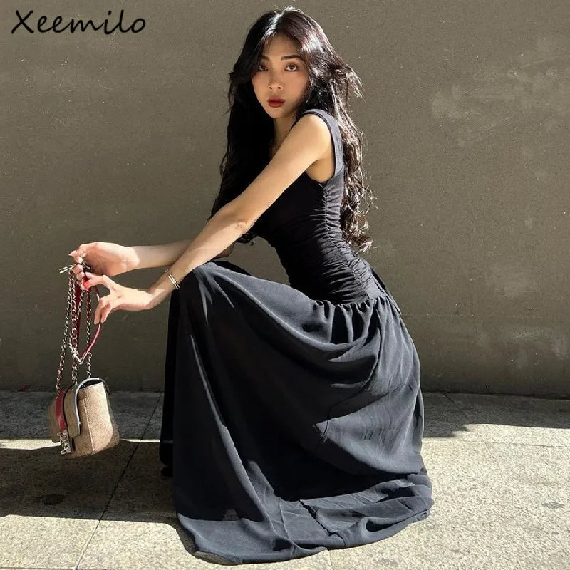 Mery Elegant Long Slip Dress