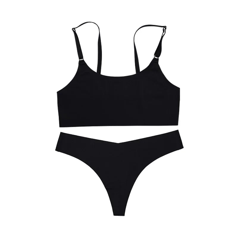 Mauve Women's Underwear Set