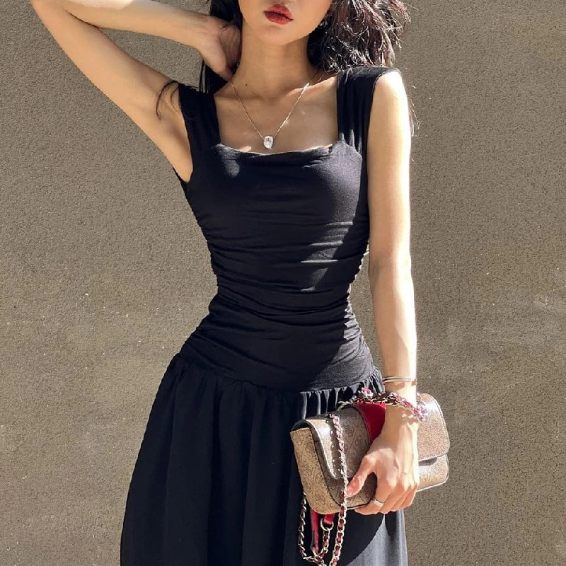 Mery Elegant Long Slip Dress