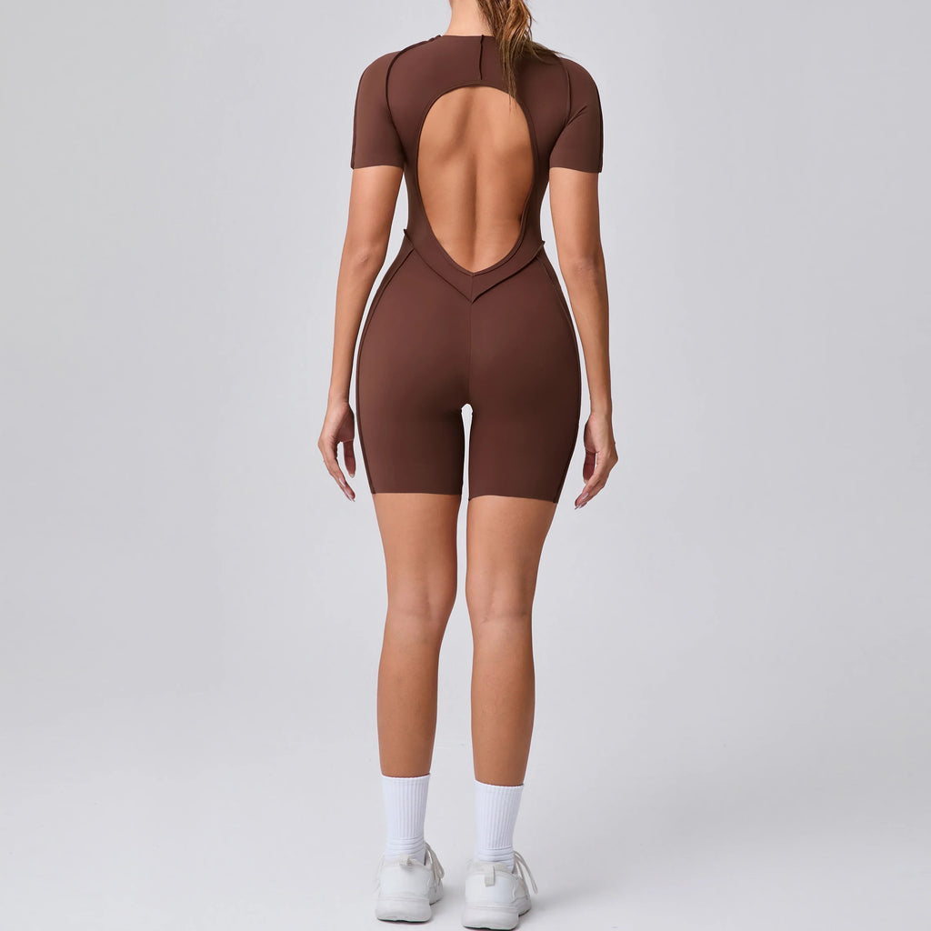 Amanda Short Jumpsuit Gym  Fitness
