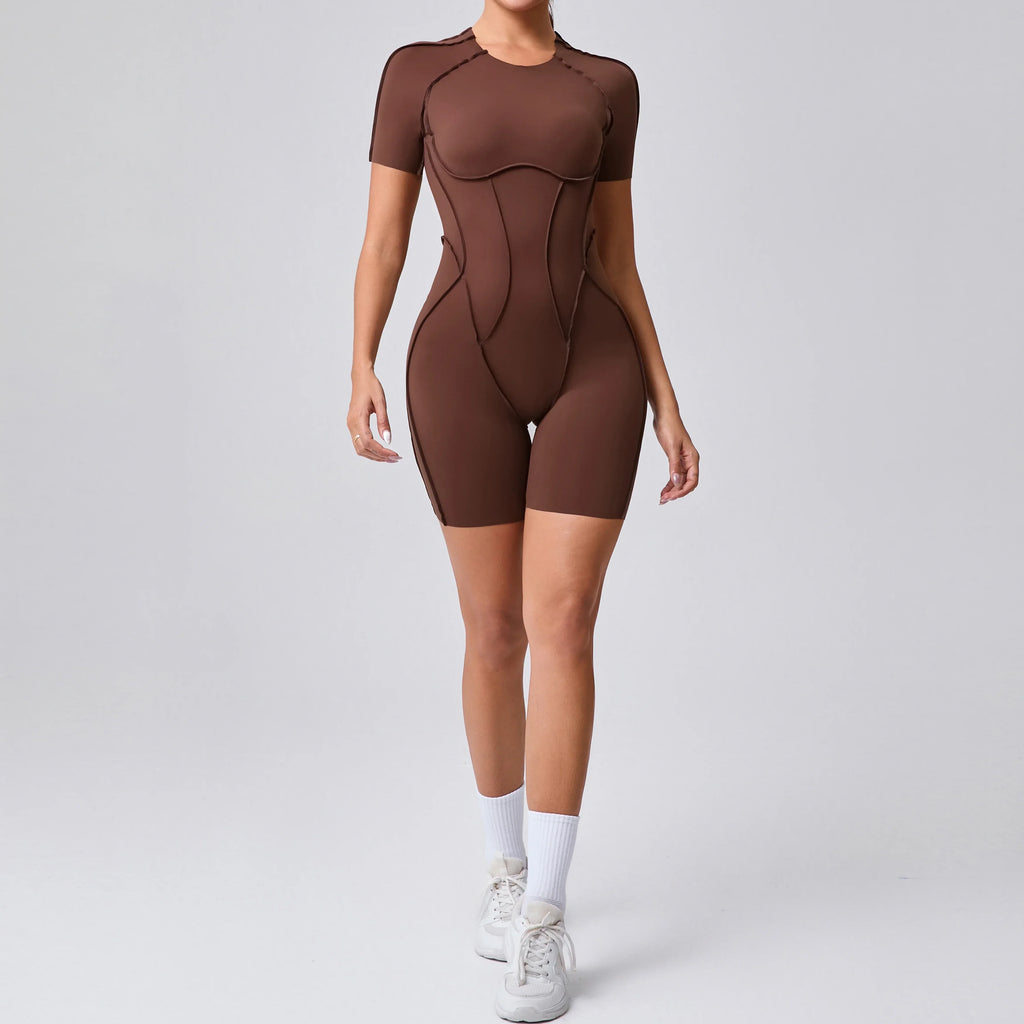 Amanda Short Jumpsuit Gym  Fitness