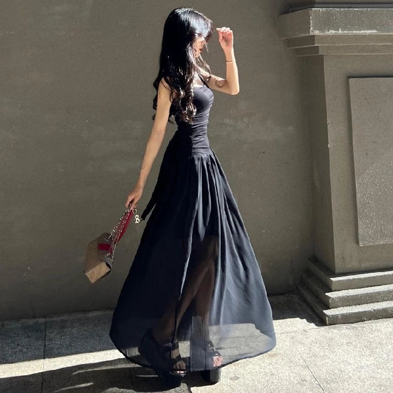 Mery Elegant Long Slip Dress