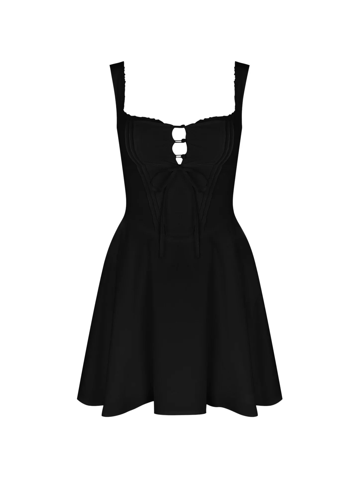 Ming  Yellow Line Dress